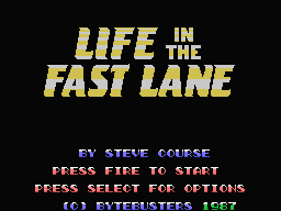 life in the fast lane